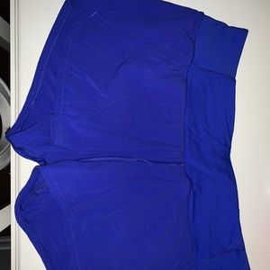 Blue Lululemon shorts